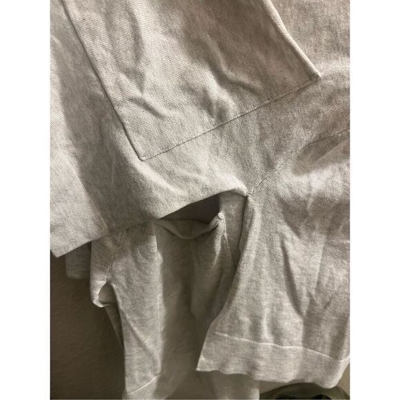 ✨Zara Grey Open Front Oversized Slouchy Knit Kimono Style Sz Small Cardigan✨ - Picture 13 of 13
